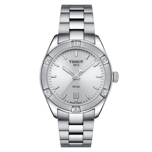Tissot PR 100 Sport Chic 36 Stainless Steel / Silver / Bracelet